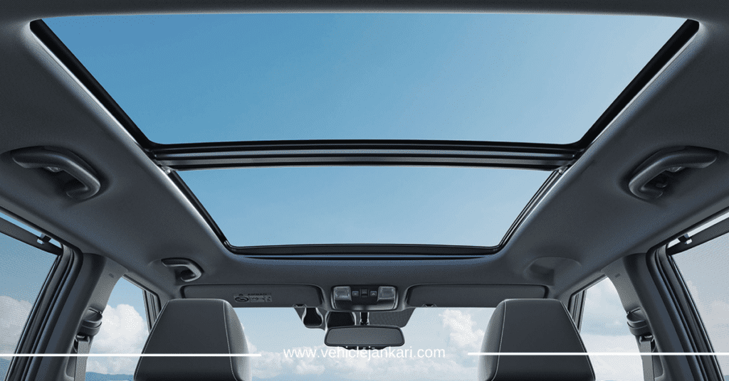 Sunroof in Kia Seltos