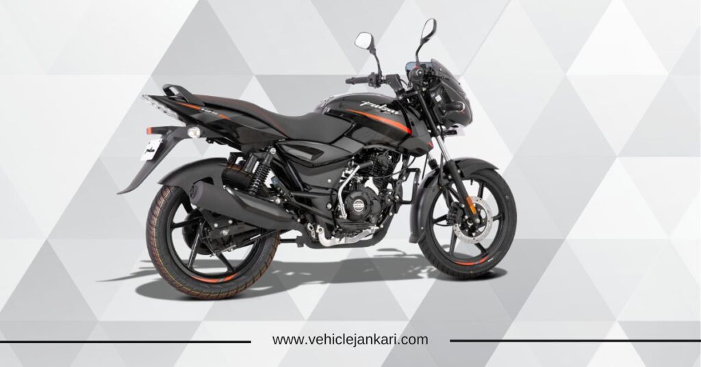 Bajaj Pulsar 125 Balck an  Silver