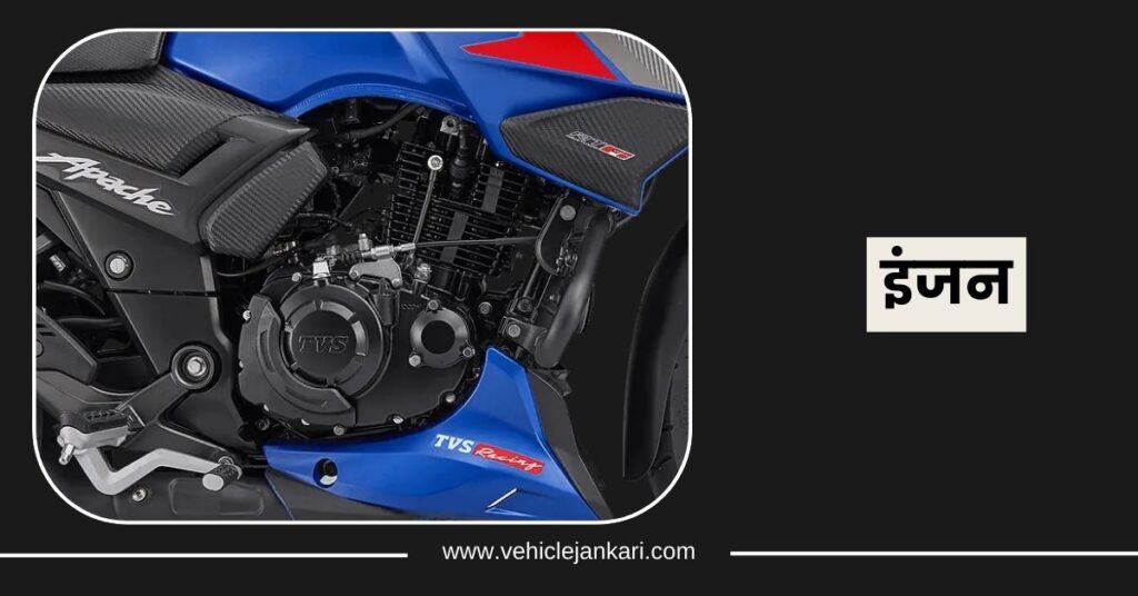 TVS Apache RTR 160 : Engine